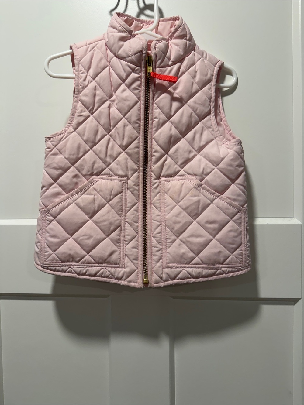 Crewcuts Light Pink Quilted Kids Vest